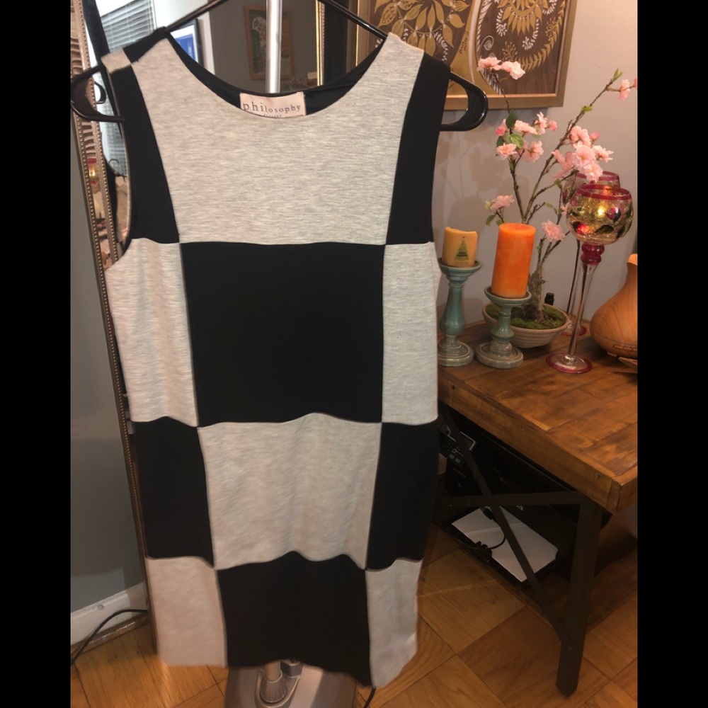 Philosophy color block dress!